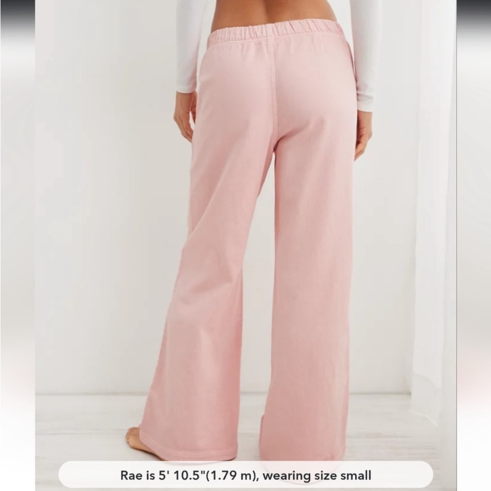 2 pairs of Aerie Pink Track Pants Relaxed Fit Joggers. - Picture 5 of 5